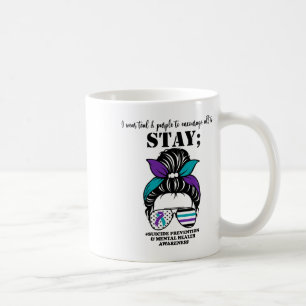 Sensibilisierung für die Prävention psychische Ges Kaffeetasse