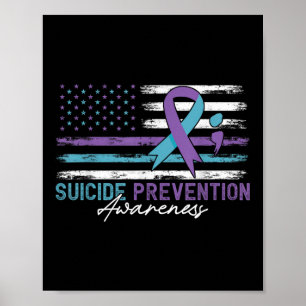 Sensibilisierung für die Prävention von Suiziden d Poster