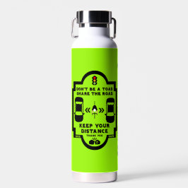 Sensibilisierung für die Sicherheit im Fahrrad Trinkflasche