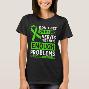 Sensibilisierung für die Soziologie Nerves Grüne T-Shirt