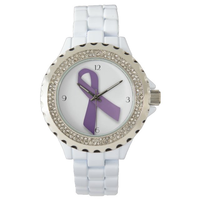 Sensibilisierung für häusliche Missbrauch Armbanduhr (Vorderseite)