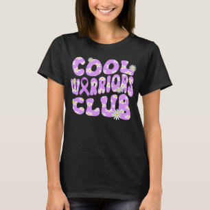 Sensibilisierung für Hodenkrebs im coolen Krieger T-Shirt