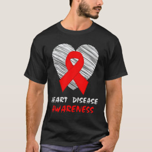 Sensibilisierung für Krankheiten Roter Band 1 T-Shirt