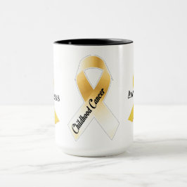 Sensibilisierung für Krebs bei Kindern Tasse