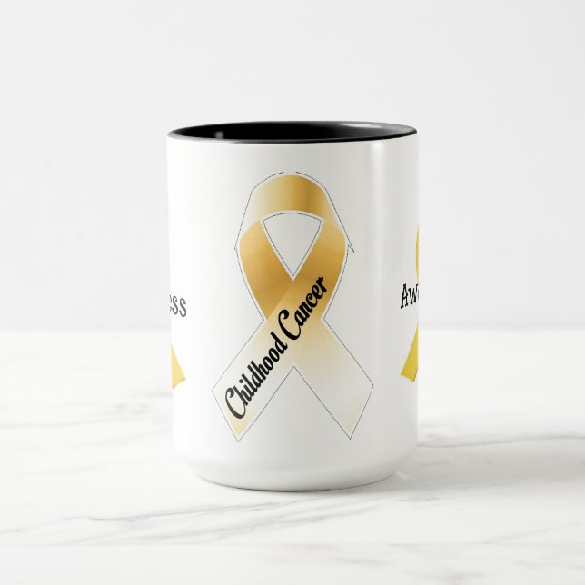 Sensibilisierung für Krebs bei Kindern Tasse (Zentrum)