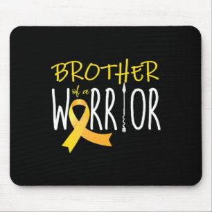 Sensibilisierung für Krebs im Kindesalter Bruder e Mousepad