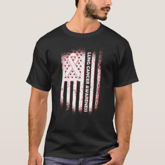 Sensibilisierung für Krebs Lungenkrebs T-Shirt