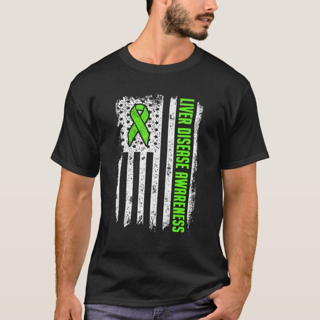 Sensibilisierung für Lebererkrankungen - Selbstver T-Shirt (Vorderseite)