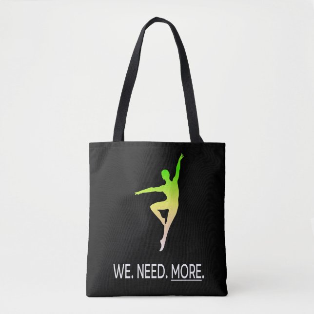 Sensibilisierung für männliche Tänzer II Personali Tasche (Vorderseite)