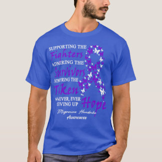 Sensibilisierung für Migräne für Kopfschmerzen T-Shirt