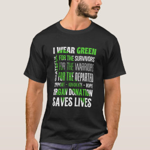 Sensibilisierung für Organspende T-Shirt