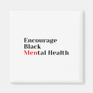 Sensibilisierung für psychische Gesundheit Magnet