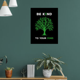 Sensibilisierung für psychische Gesundheit: Sei fr Poster