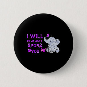 Sensibilisierung Niedlichen Elefanten werde ich mi Button