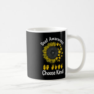 Sensibilisierung Sonnenblumen Kind Gelbe Schleife Kaffeetasse