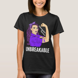 Sensibilisierung Starke Krieger unterstützen Fraue T-Shirt