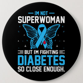 Sensibilisierung/Unterstützung für Diabetes Button