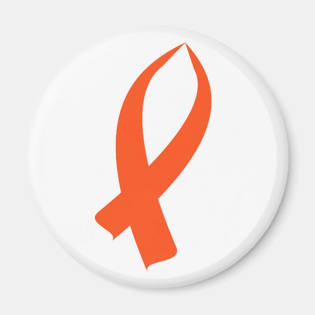 Sensibilisierungsband (Orange) Magnet (Vorne)