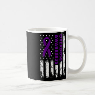 Sensibilisierungsflagge Lila Erholung für Multifun Kaffeetasse