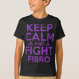 Sensibilisierungskampagne Fibro kämpfen Krieger Gr T-Shirt