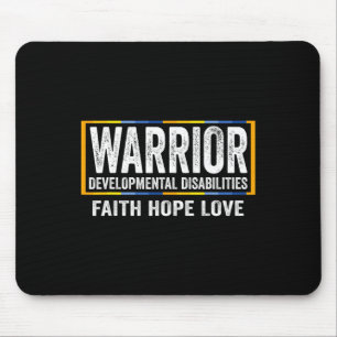 Sensibilisierungskampagne für Entwicklungsstörunge Mousepad