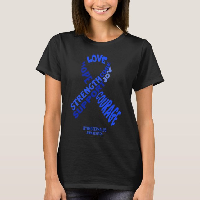 Sensibilisierungskampagne mit Worten T-Shirt (Vorderseite)