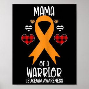 Sensibilisierungsmama einer Mama eines Kriegers Poster