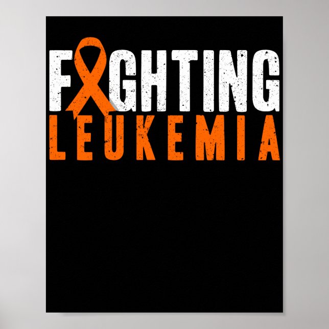 Sensibilisierungsmaßnahmen zur Leukämie Poster (Vorne)