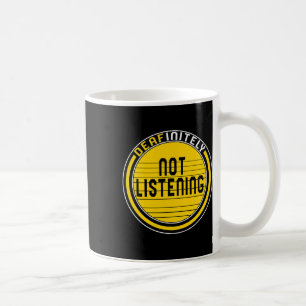 Sensibilisierungsmonat definitiv nicht hören Asl L Kaffeetasse