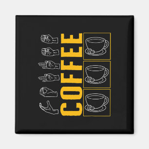 Sensibilisierungsmonat Kaffeebecher Lover Trendy L Magnet