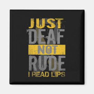Sensibilisierungsmonat nur Tod nicht rude asl sign Magnet