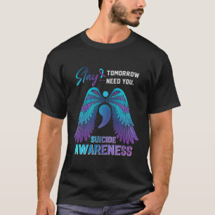 Sensibilisierungswunden und Tag der Prävention von T-Shirt
