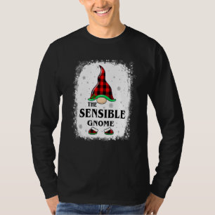Sensible Gnome Buffalo Kariert Matching Family Xma T-Shirt