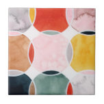 Sensical - Circle Pattern Fliese<br><div class="desc">Sensical III von Grace Popp. Mit Kreise mit überlappenden Farben,  die ein lustiges und fröhliches Design schaffen.| 141949GG</div>