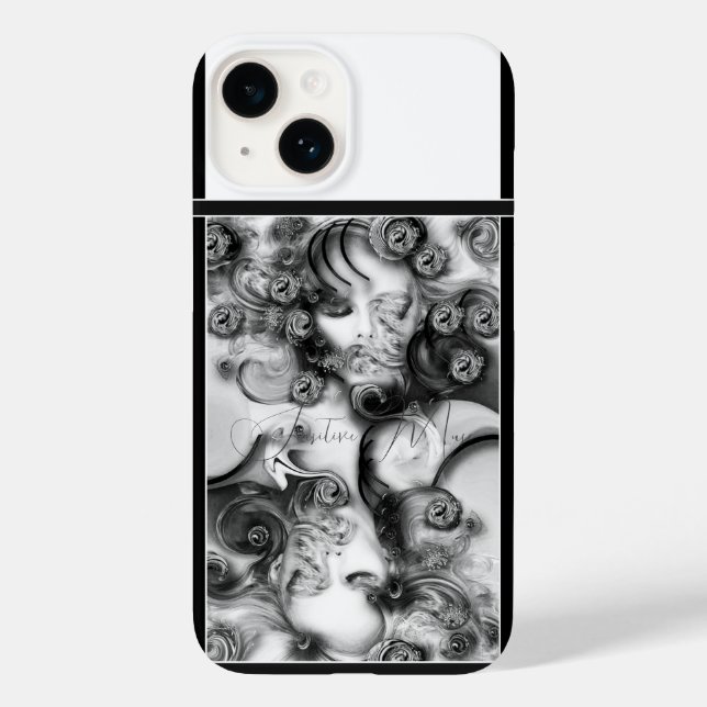 "Sensitive Maus", Apple iPhone 14 Fall Case-Mate iPhone 14 Hülle (Rückseite)