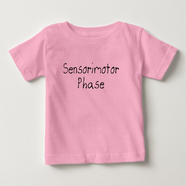 Sensorimotor-Phase Baby T-shirt (Vorderseite)