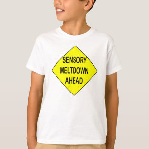 Sensorisches Einschmelzenzeichen-Shirt T-Shirt