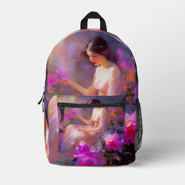 Sensual Elegance Bedruckter Rucksack (Vorderseite)