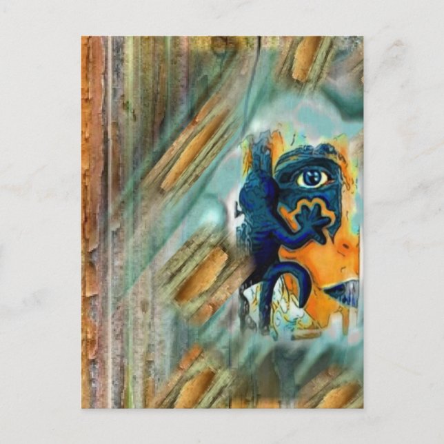 Sensual Five Senses Touch Postcard Postkarte (Vorderseite)