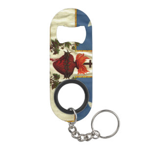 Sensus Fidelium Flasche Schlüsselanhänger Mini Flaschenöffner