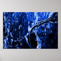 Sensusual Moments Blue Fine Art Poster Print
