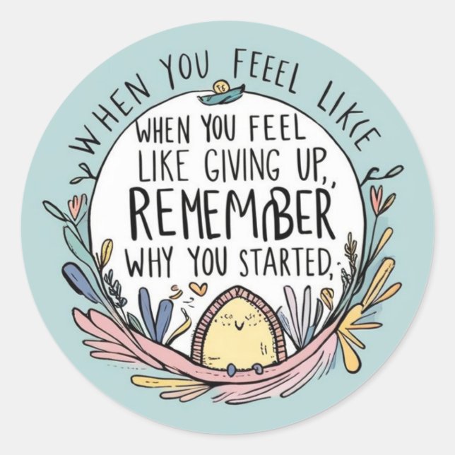 Sentez Comme Abandonner Les Stickers (Devant)