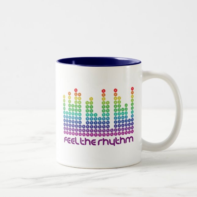 sentez le mousepad de casquette de tasse de rythme (Droit)