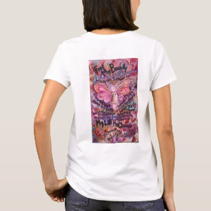 Sentez ma beauté rose cancer Angel T-shirt