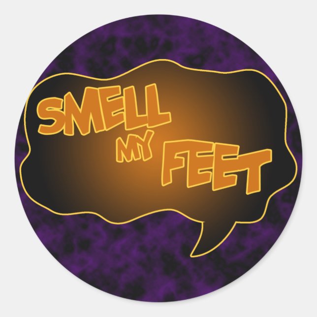 Sentez mes pieds autocollants (Devant)