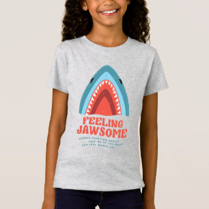 Sentiment Jawsome Requin Drôle Été Puns T-Shirt