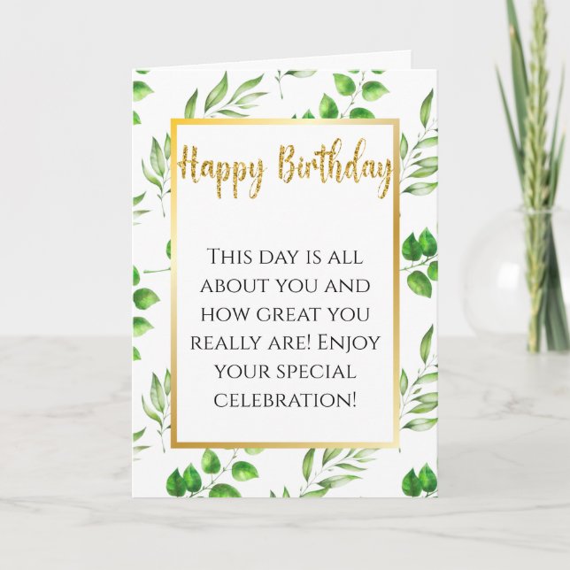 Sentimental Butterfly Birthday Pink Floral Love Karte (Vorderseite)