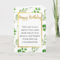 Sentimental Butterfly Birthday Pink Floral Love