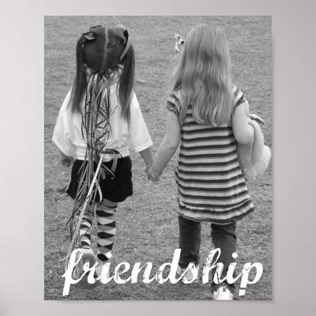 Sentimental Friendship Decor 8x10 Poster (Vorne)