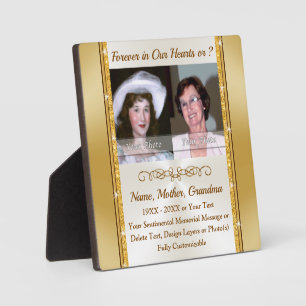 Sentimental Geschenke für jemanden, der einen geli Fotoplatte